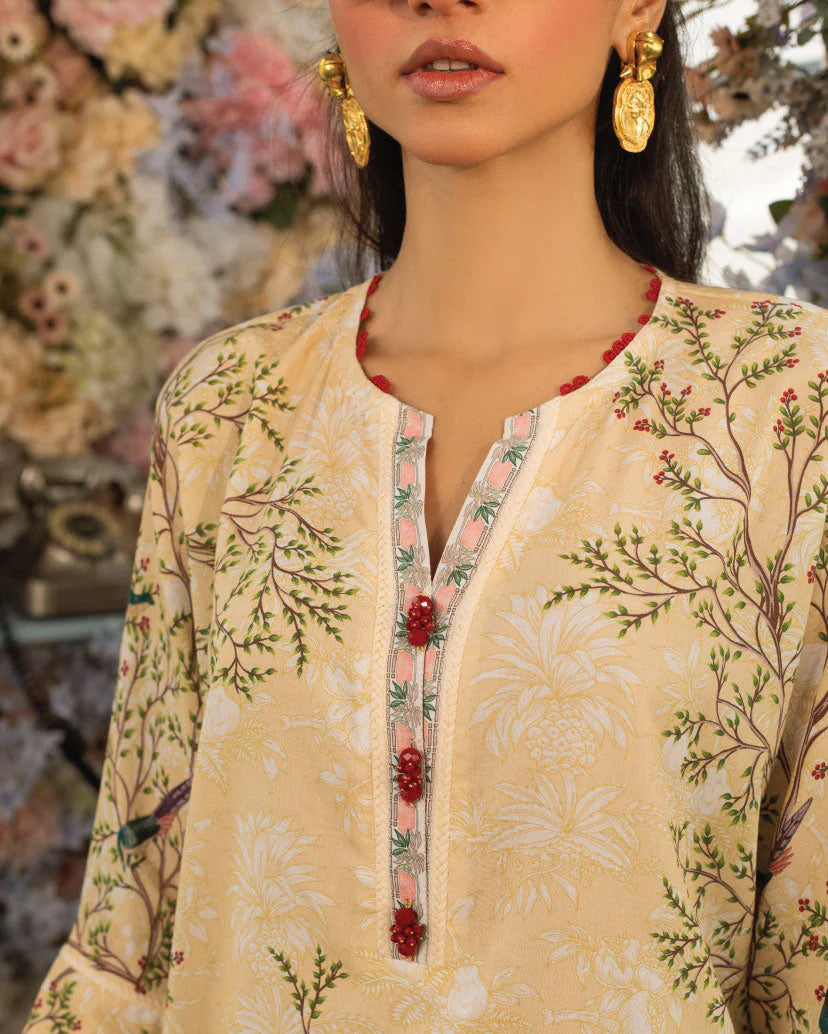 Classic Lawn Kurta Set with Subtle Grace
