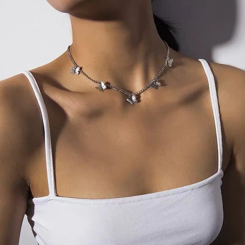 Butterfly Pendant Necklace