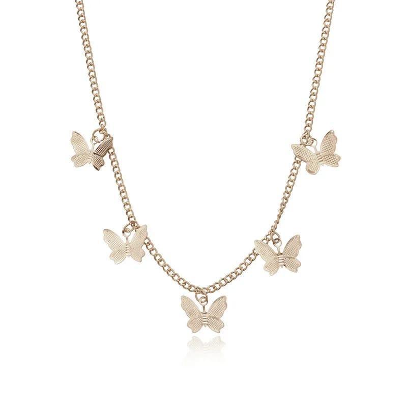 Butterfly Pendant Necklace