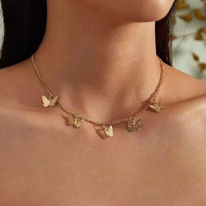 Butterfly Pendant Necklace