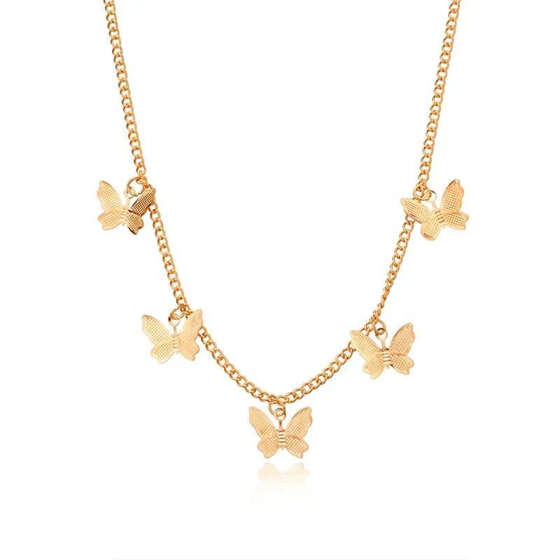 Butterfly Pendant Necklace