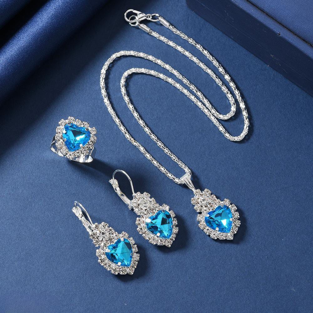 3 pcs rhinestone set