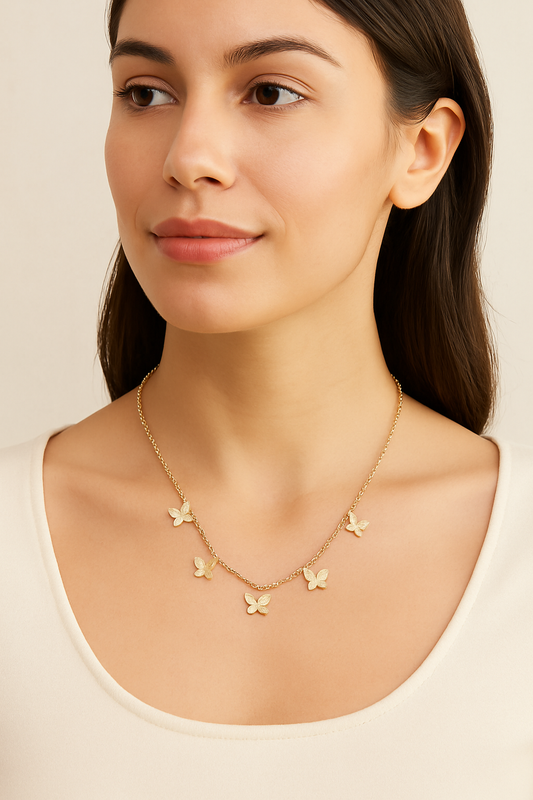 Butterfly Pendant Necklace